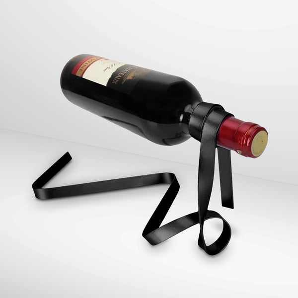 Wine holder Ribbon Black