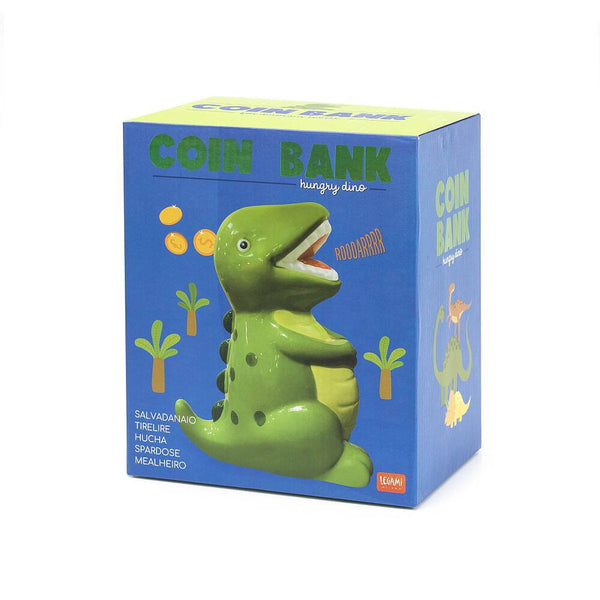 Save money, Dino coin bank,