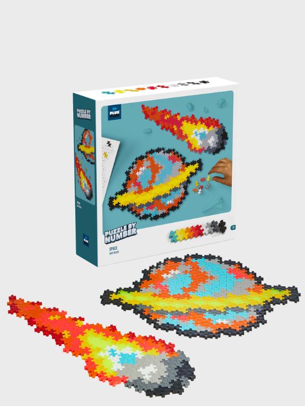 Plus-Plus Puzzle By Number Space 500pcs