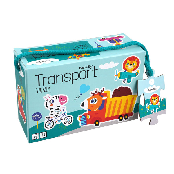 Little Bright Ones - 3 puzzle - transport