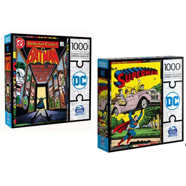 DC Comics Puzzle 2 pack - 1000pcs