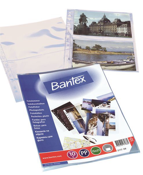 BANTEX FOTOLOMME, TRANSPARENT