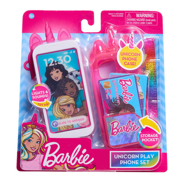 Barbie Unicorn Play Phone Set