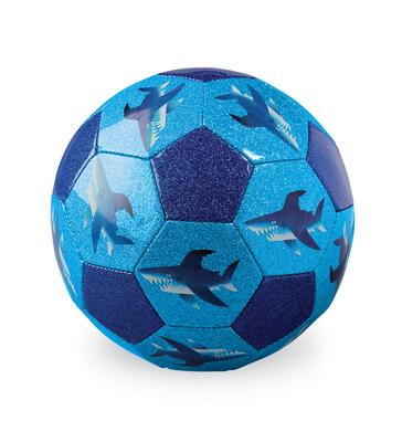 18 cm Glitter Soccer Ball/Shark