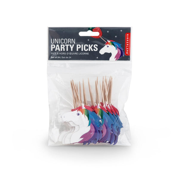 Party Picks Unicorn set of 24