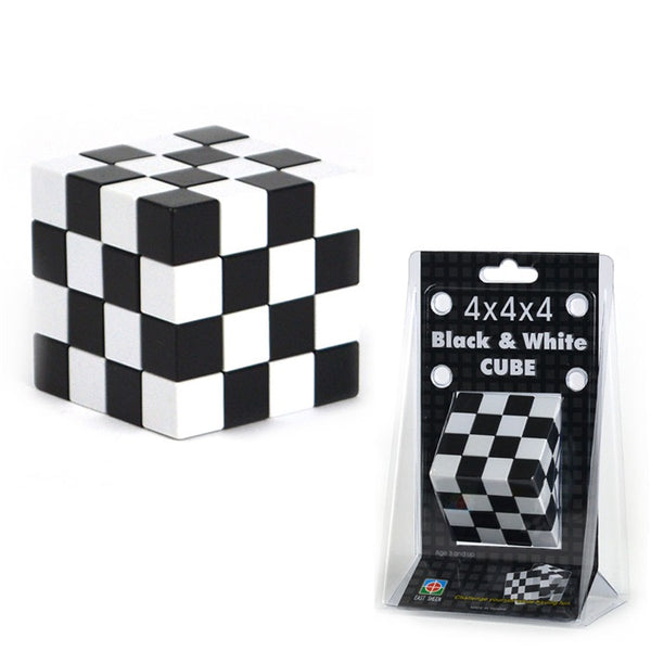 4x4x4 Black%White Cube