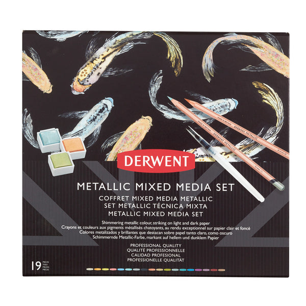 DW METALLIC MIXED MEDIA SET