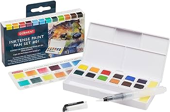 Derwent Inktense Paint Pan set