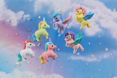 Unicorn & Pegasus Box of 60 pcs