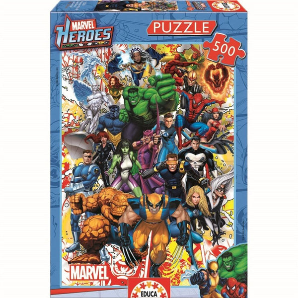 Educa 500 Marvel Heroes