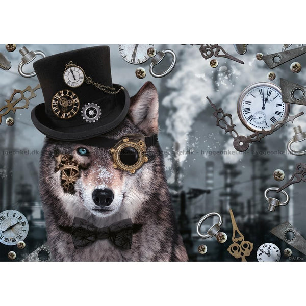 Puzzle - Markus BInz: Steampunk Wolf - 1000 pcs