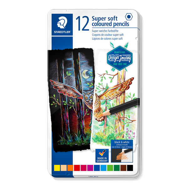 Staedtler Supersoft farveblyant 12 stk