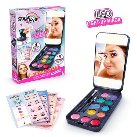 Style 4 Ever Mini Makeup Etui med LED-Lys