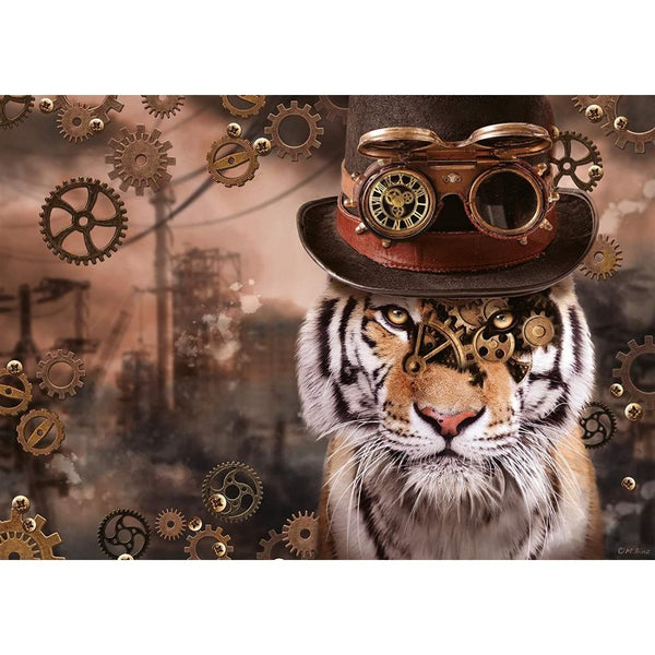 Puzzle - Markus MInz: Steampunk Tiger