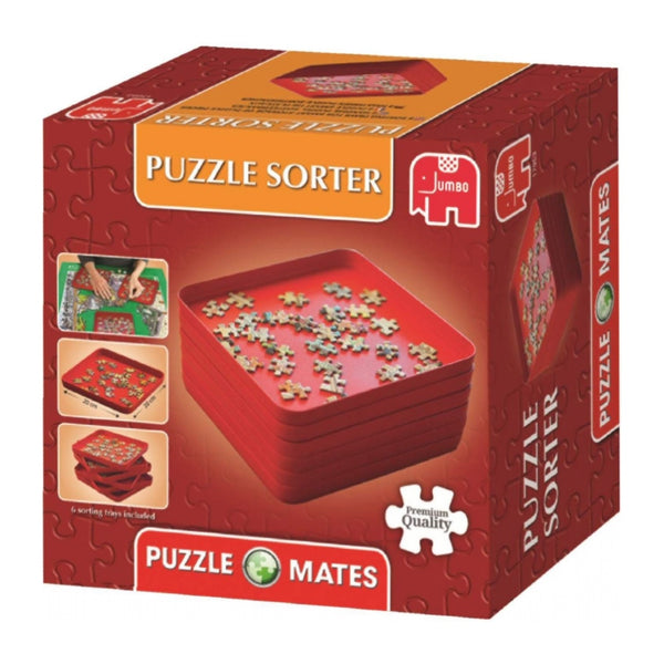 Puzzle Mates Jumbo - Puzzle Sorter 6 6 Trays (20x20cm)