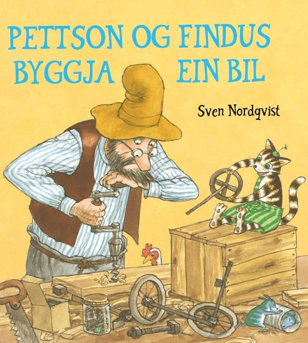 Pettson og Findus byggja ein bil