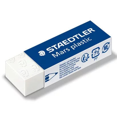 Staedtler Mars plastic viskileður. Latex Phthalate free