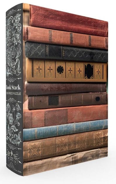 Book stack puzzle