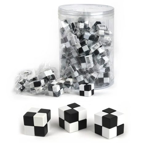 Cube 2x2x2 mini black and white